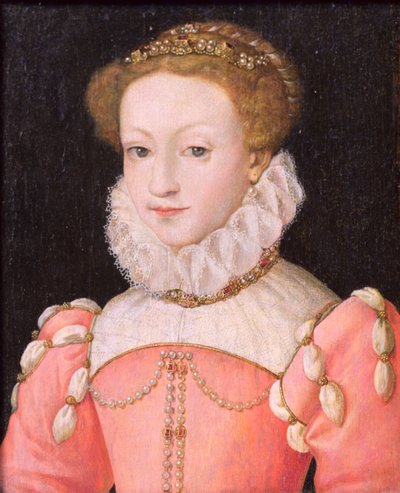 Mary Stuart (1542-87) by François Clouet